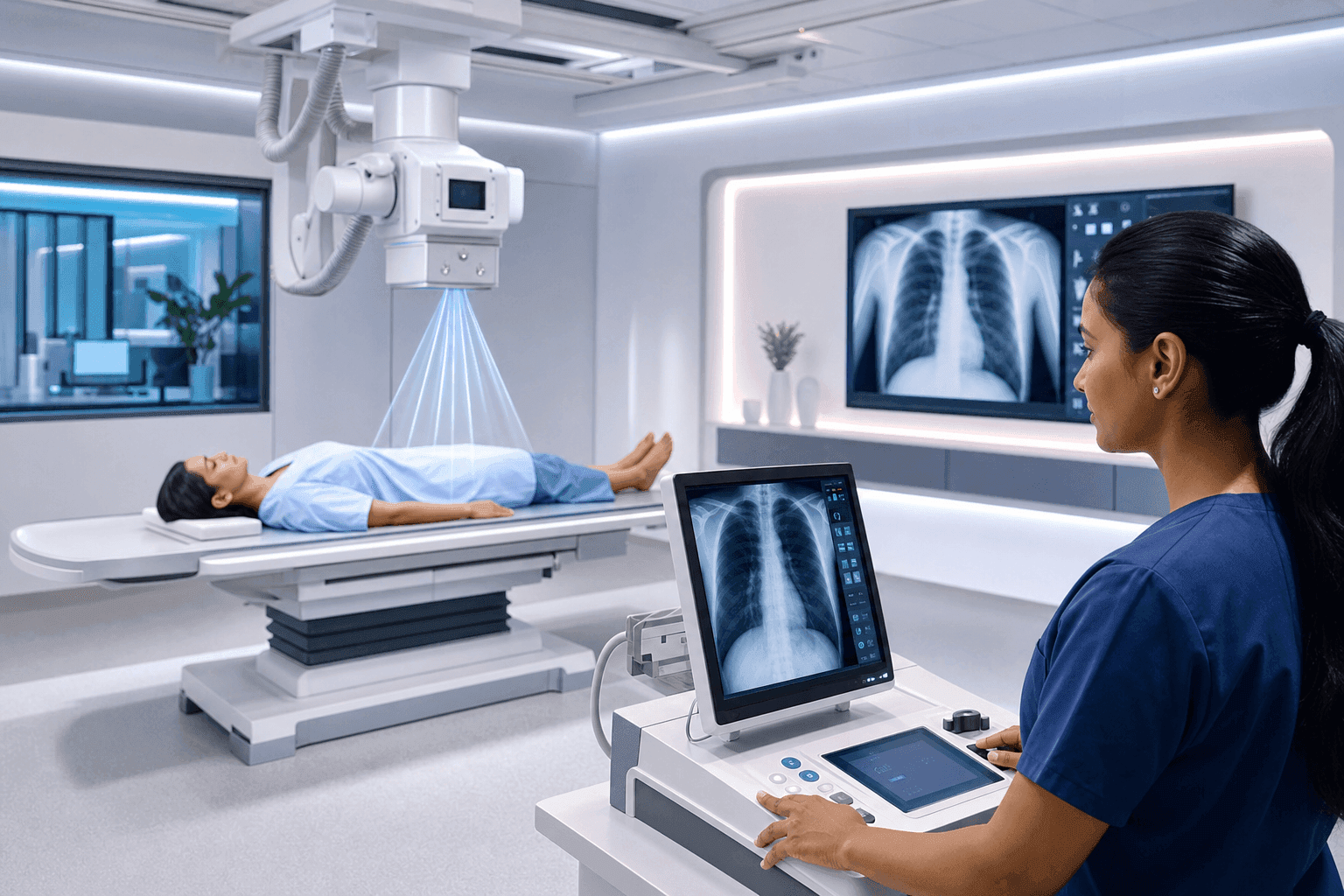 How digital X-ray works and why it is safer